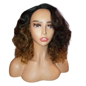 Tory 🤎 | Brown & Blonde Half Wig Synthetic Hair | Wigs via Instant Detailz